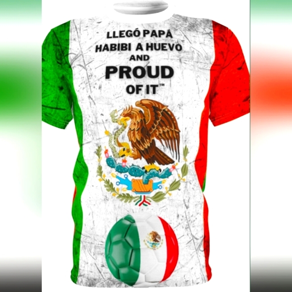 Mexico Soccer The official A Huevo Jersey of Mexico in the 2023 Gold Cup. Unisex - Picture 2 of 5